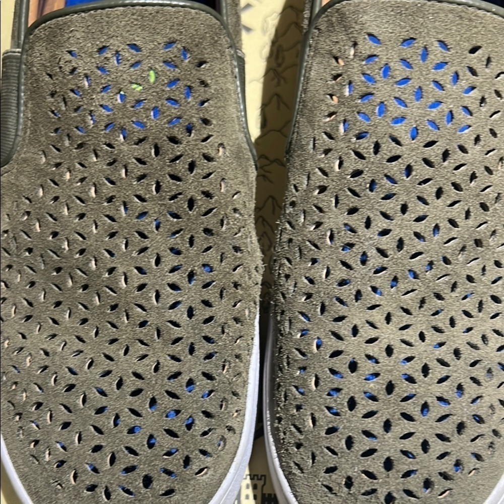 Vionic womens Slip On Loafer Shoes Sz 9.5 356 Midiperf TVW4938-1 Blue Perforated - Picture 2 of 11